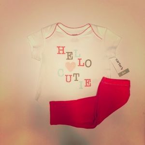 🎀 2 piece Carter’s outfit